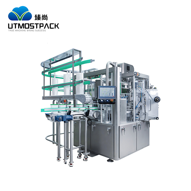 Машина для наполнения и запечатывания коробок с куриным порошком