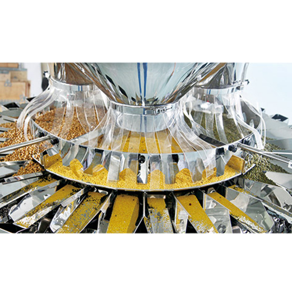 Автоматические комбинированные весы с 32 головками и 4 миксами второго поколения