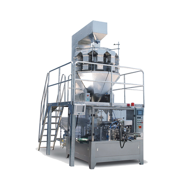 M&aacute;quina rotativa de embalaje y conteo de bolsas prefabricadas RP8-250/300C