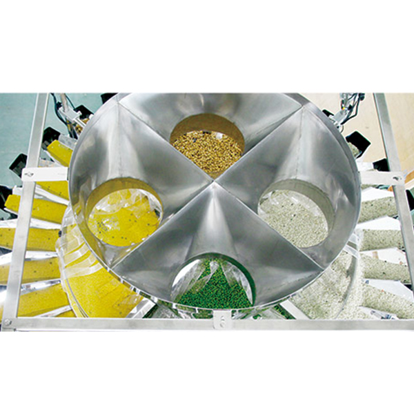 Автоматические комбинированные весы с 32 головками и 4 миксами второго поколения